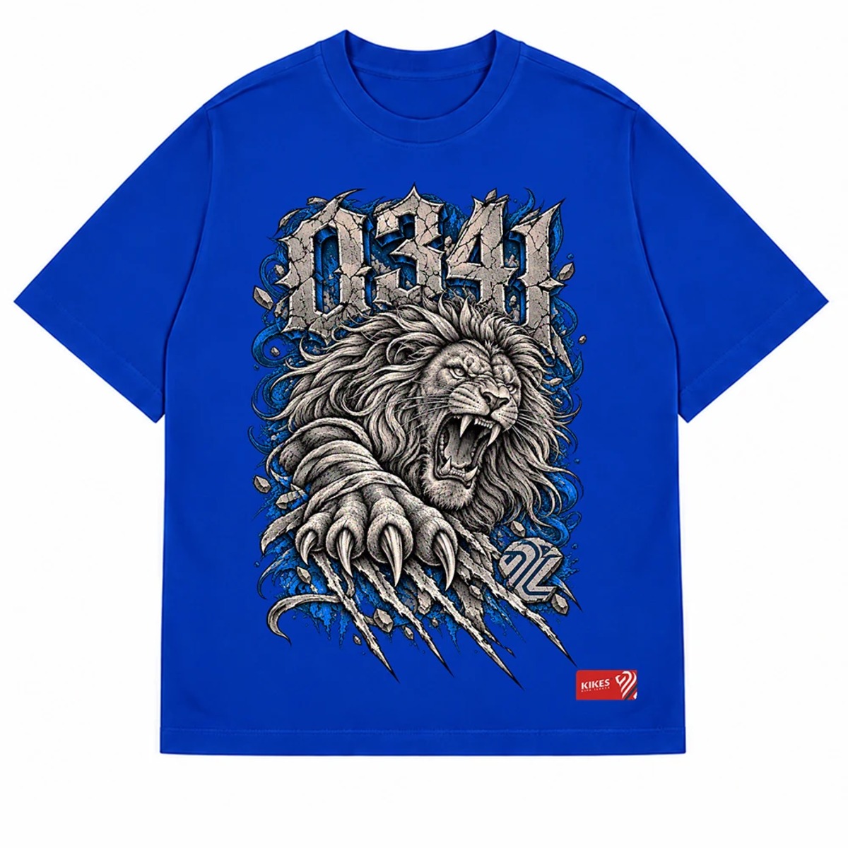 T-Shirt Ongis 0341 Kaos Oversized Cutting 2