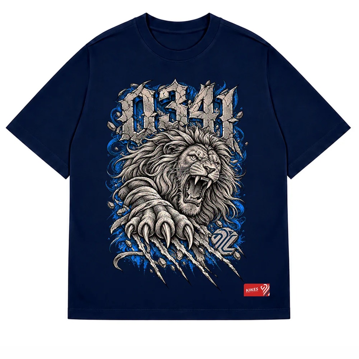 T-Shirt Ongis 0341 Kaos Oversized Cutting 3